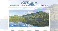 Desktop Screenshot of hygienechemicals.co.uk